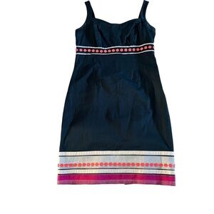 🌺BODEN Pinafore Apron Shift Dress Size 4P🌺